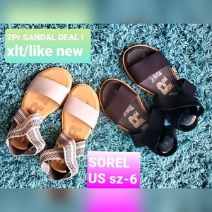 SOREL 'Ella' 2pr {βUNDεαL}sz 6 Womens xlt con